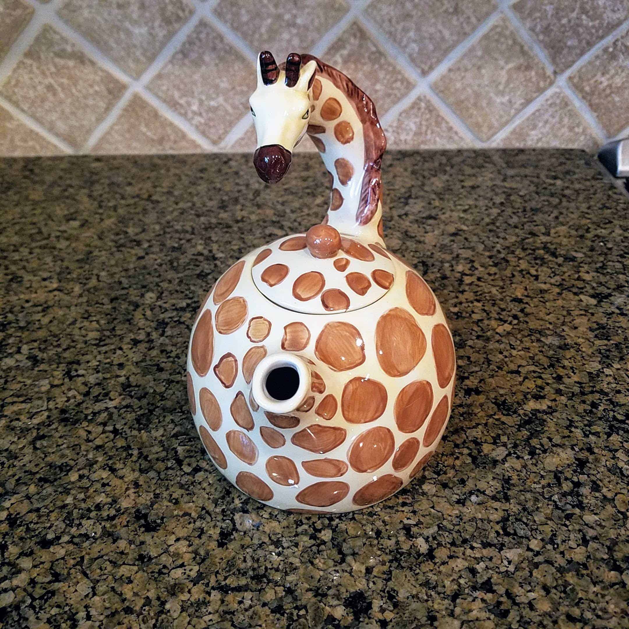 This Giraffe Teapot is made with love by Premier Homegoods! Shop more unique gift ideas today with Spots Initiatives, the best way to support creators.