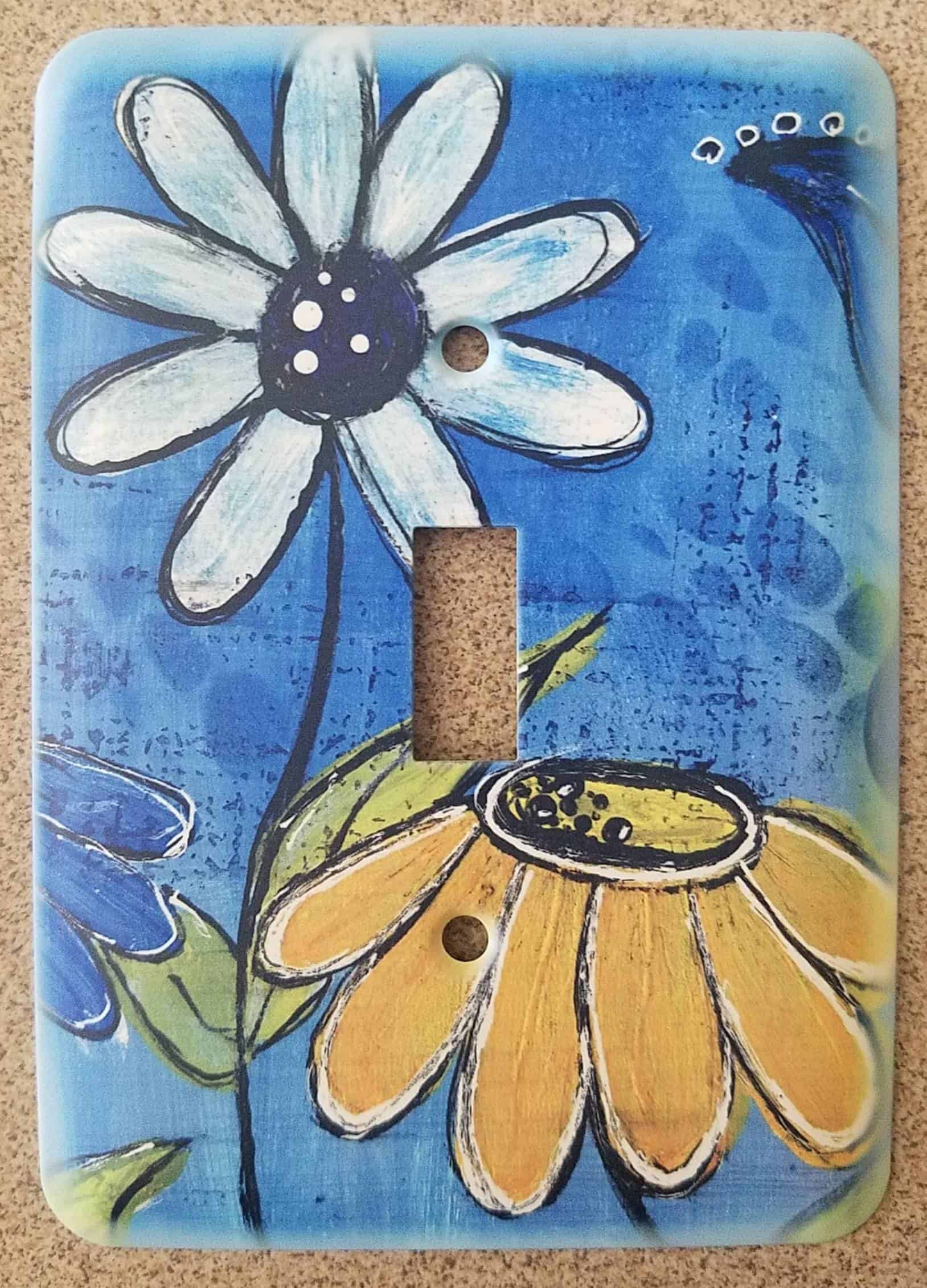 This Happy Floral - Single Switch Cover is made with love by Studio Patty D! Shop more unique gift ideas today with Spots Initiatives, the best way to support creators.