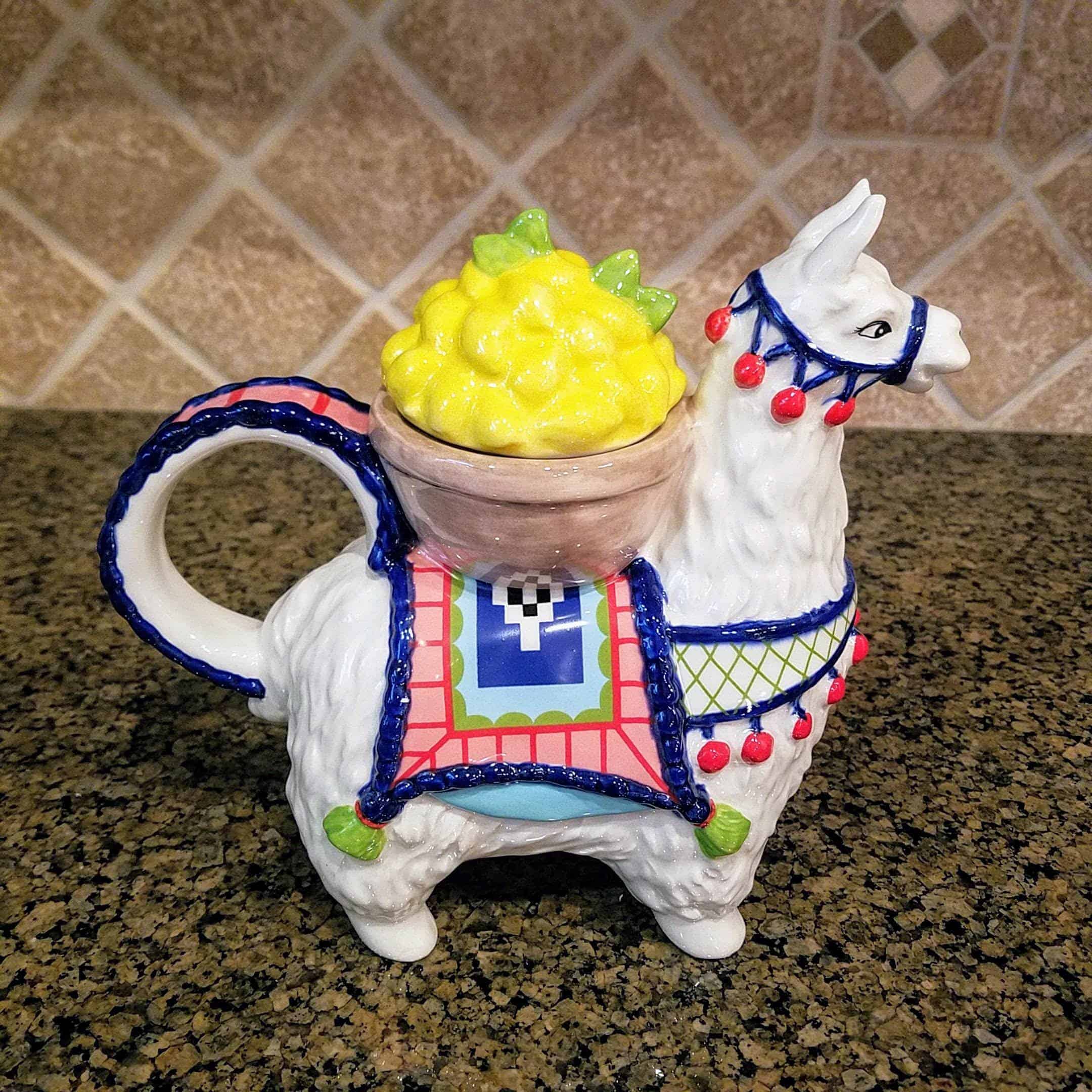 This Lemon Llama Teapot is made with love by Premier Homegoods! Shop more unique gift ideas today with Spots Initiatives, the best way to support creators.