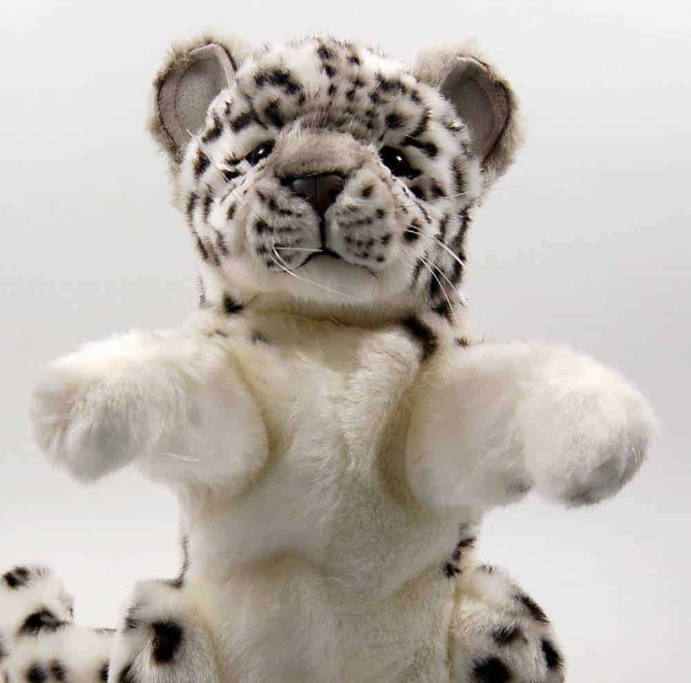 This Snow Leopard Hand Puppet by Hansa True to Life Looking Soft Plush Animal Learning Toy is made with love by Premier Homegoods! Shop more unique gift ideas today with Spots Initiatives, the best way to support creators.