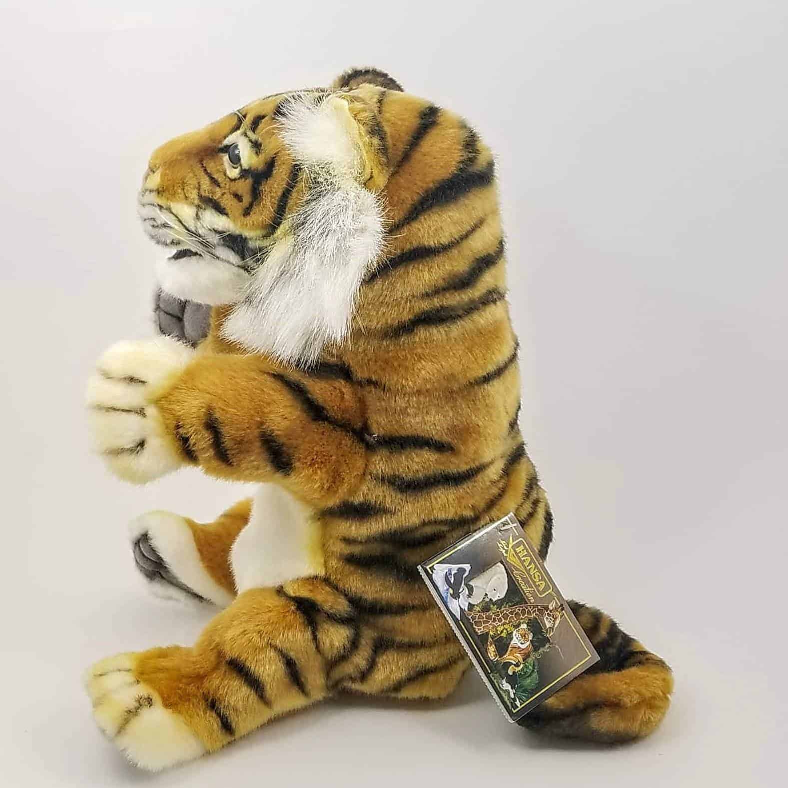 This Tiger Hand Puppet by Hansa True to Life Looking Soft Plush Animal Learning Toy is made with love by Premier Homegoods! Shop more unique gift ideas today with Spots Initiatives, the best way to support creators.