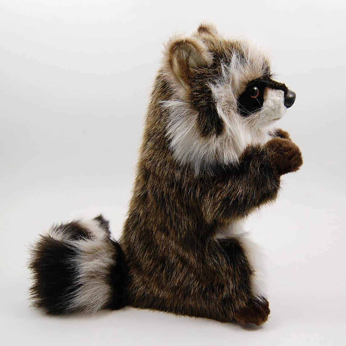 This Raccoon Hand Puppet by Hansa True to Life Looking Soft Plush Animal Learning Toy is made with love by Premier Homegoods! Shop more unique gift ideas today with Spots Initiatives, the best way to support creators.