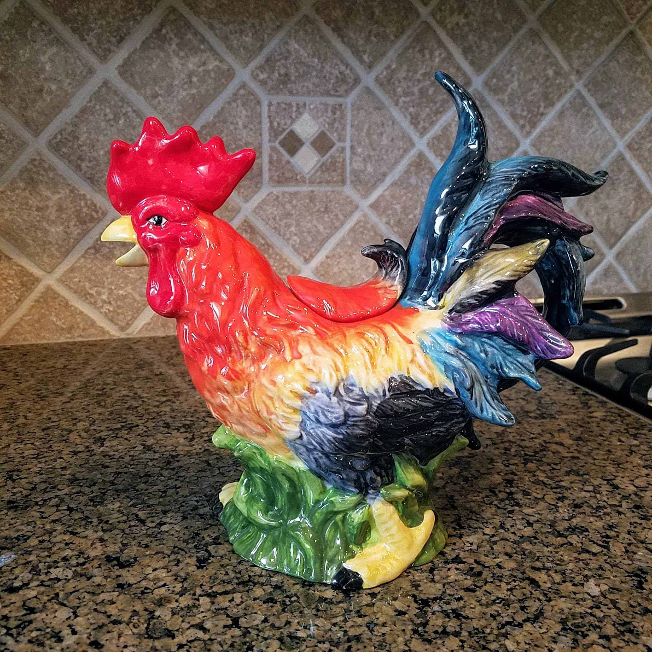 This Rooster Teapot is made with love by Premier Homegoods! Shop more unique gift ideas today with Spots Initiatives, the best way to support creators.