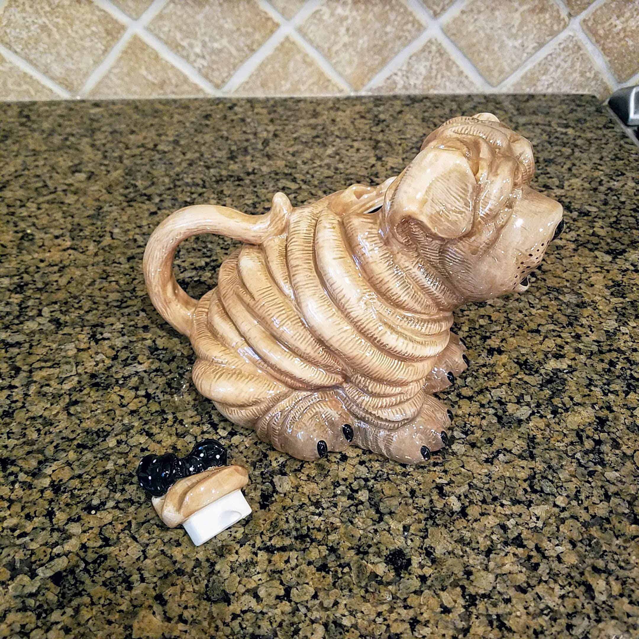 This Shar Pei Teapot is made with love by Premier Homegoods! Shop more unique gift ideas today with Spots Initiatives, the best way to support creators.