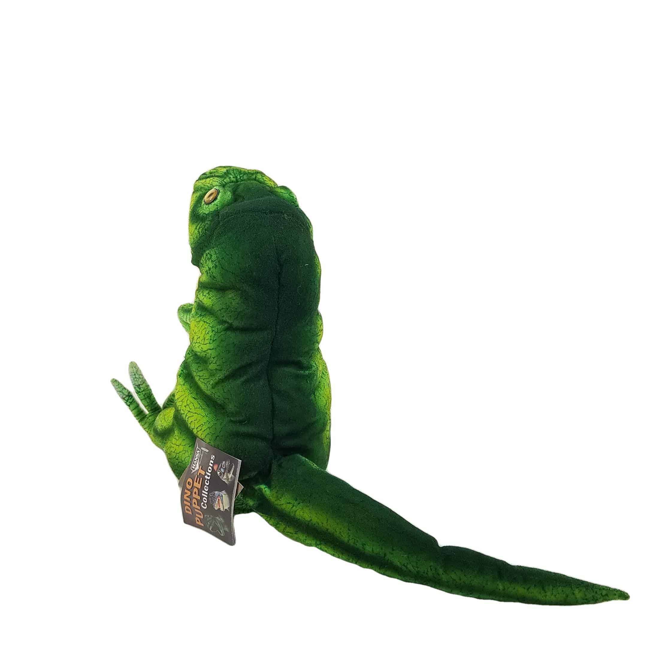 This T Rex Neon Green Dinosaur Hand Puppet by Hansa True to Life Looking Plush Learning Toy is made with love by Premier Homegoods! Shop more unique gift ideas today with Spots Initiatives, the best way to support creators.
