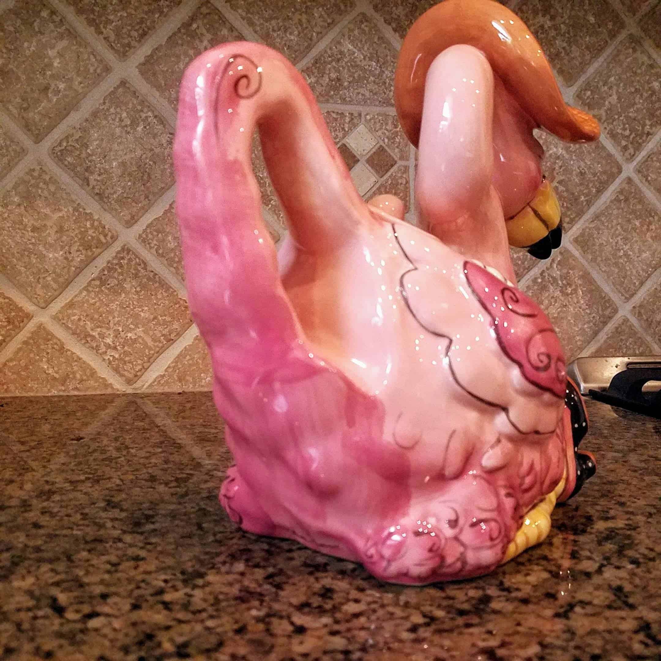 This Flamingo Teapot is made with love by Premier Homegoods! Shop more unique gift ideas today with Spots Initiatives, the best way to support creators.