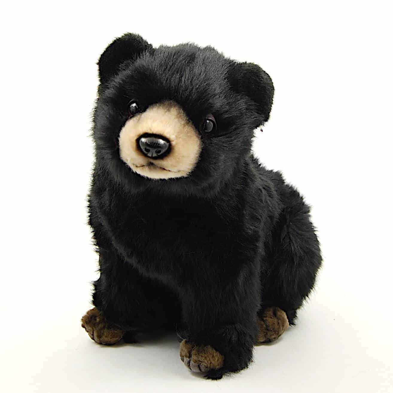 This Bear Cub Black 10'' by Hansa True to Life Look Soft Plush Animal Learning Toys is made with love by Premier Homegoods! Shop more unique gift ideas today with Spots Initiatives, the best way to support creators.