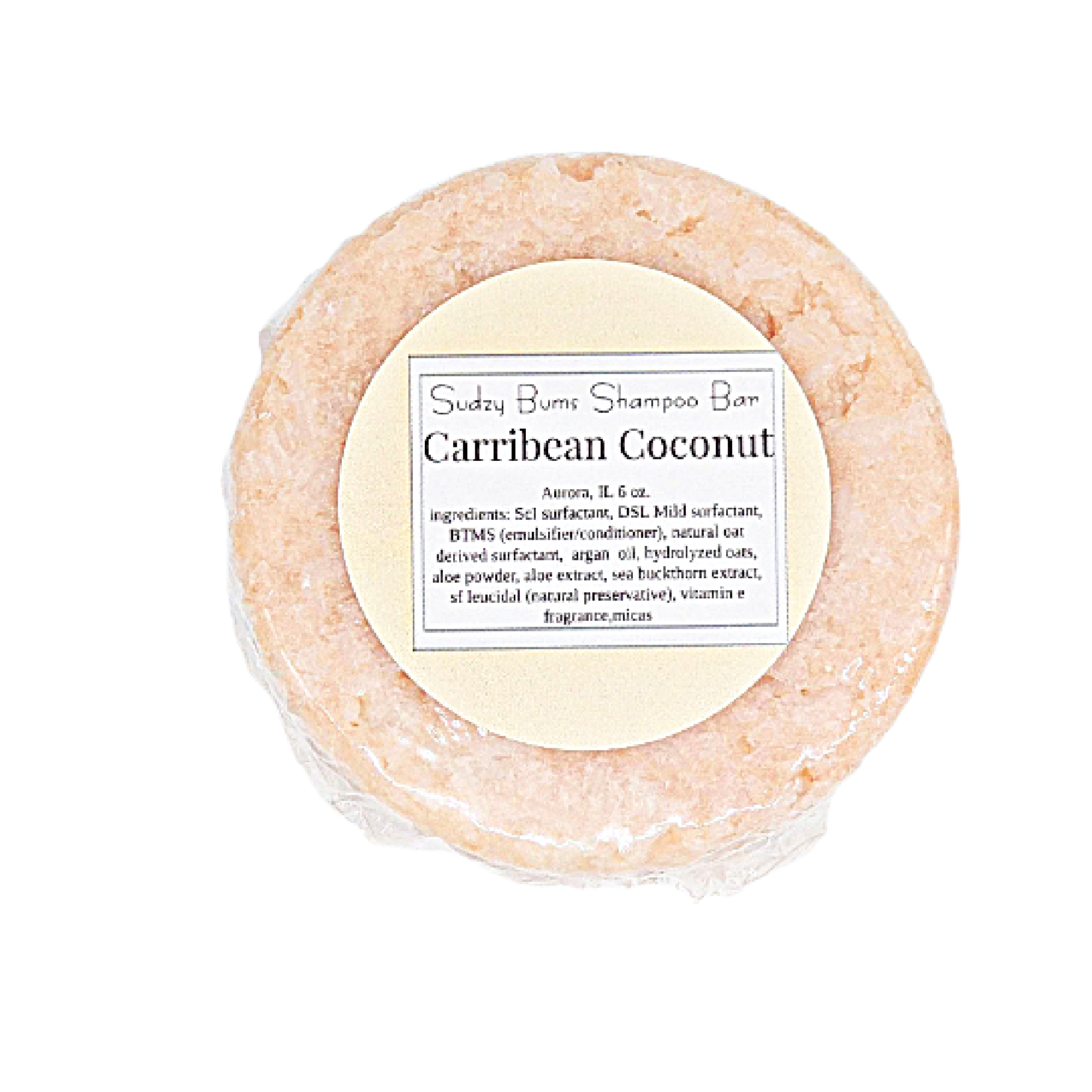 This Carribean Coconut  Shampoo bar is made with love by Sudzy Bums! Shop more unique gift ideas today with Spots Initiatives, the best way to support creators.