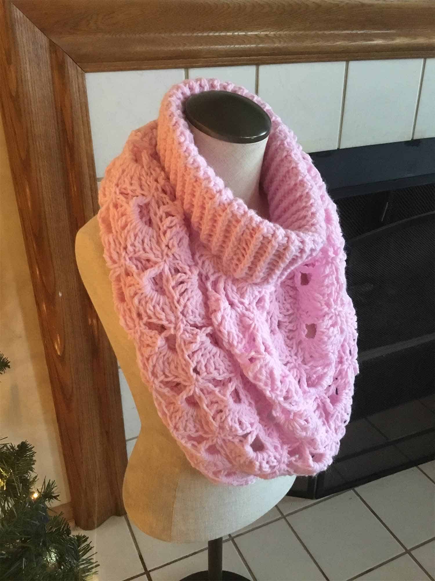 This Classy Pink Neck Cowl is made with love by Classy Crafty Wife! Shop more unique gift ideas today with Spots Initiatives, the best way to support creators.
