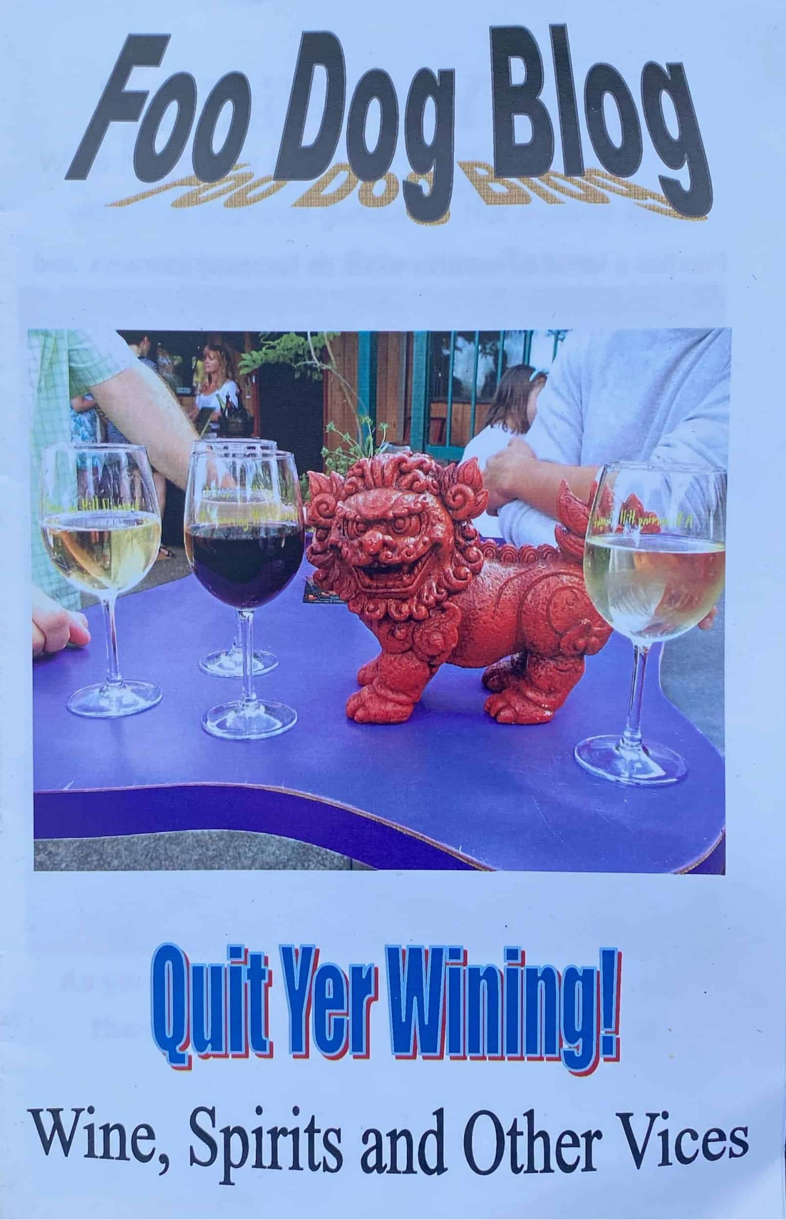 This Quit Yer Wining! Wine, Spirits, and Other Vices (Foo Dog Blog Mini Book) is made with love by Victoria J. Hyla (Author)/Victorious Editing Services! Shop more unique gift ideas today with Spots Initiatives, the best way to support creators.
