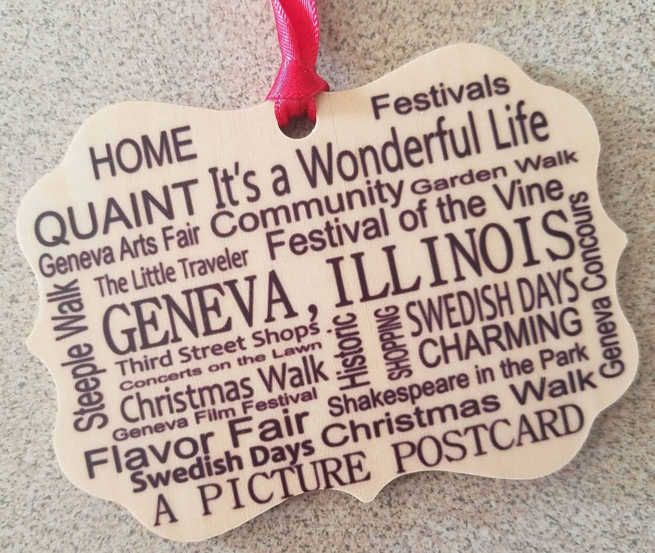 This Geneva Illinois Wooden Ornament is made with love by Studio Patty D! Shop more unique gift ideas today with Spots Initiatives, the best way to support creators.