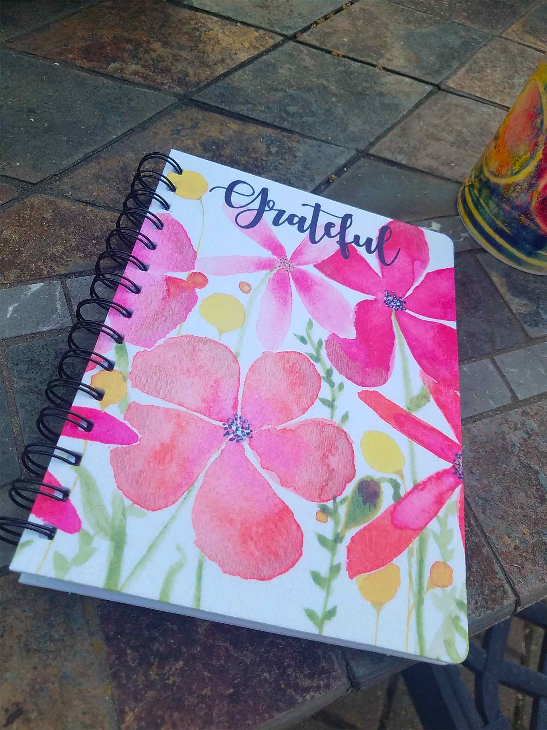 This Grateful -  Spiral Bound journal is made with love by Studio Patty D! Shop more unique gift ideas today with Spots Initiatives, the best way to support creators.