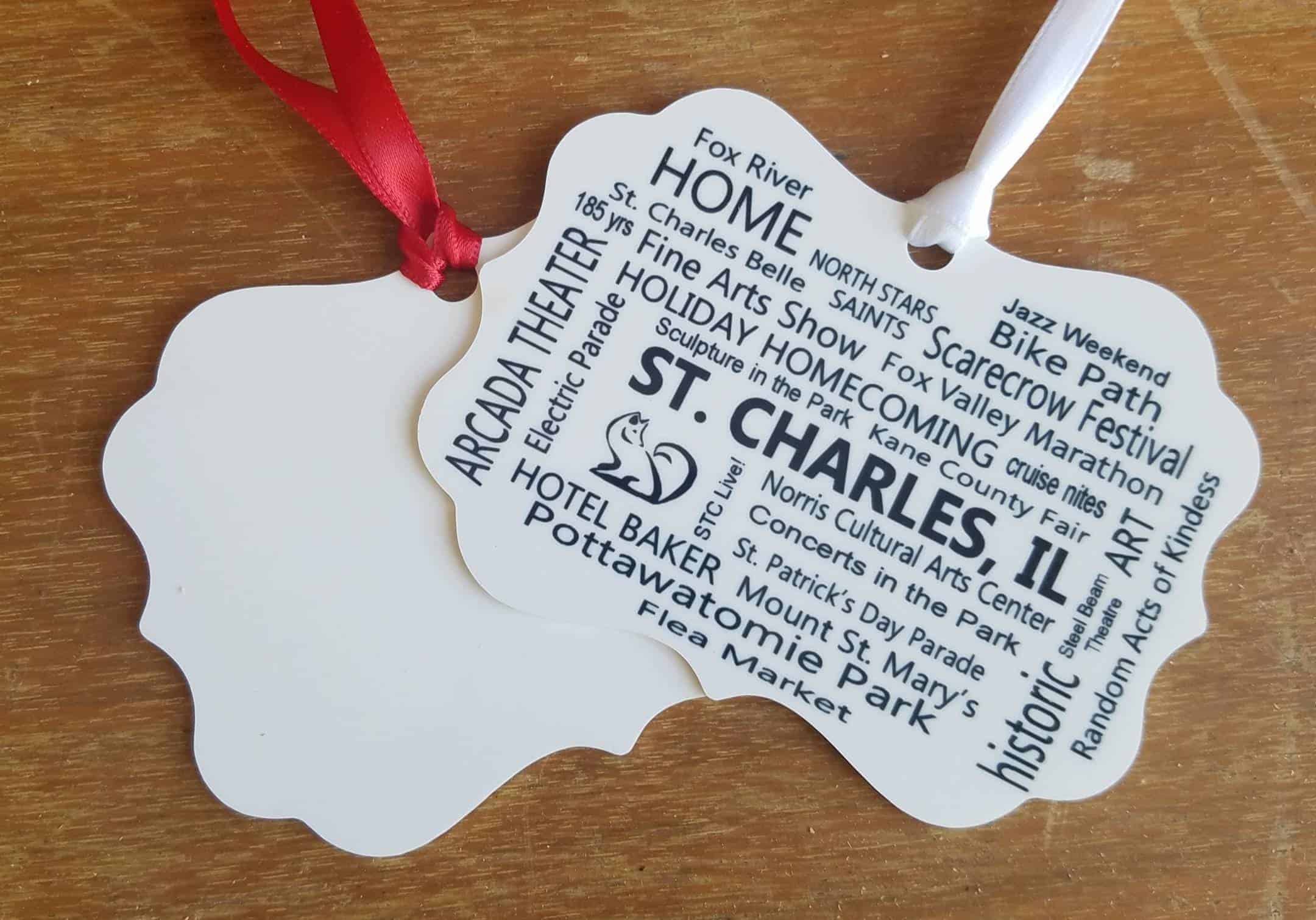 This St. Charles Ornament is made with love by Studio Patty D! Shop more unique gift ideas today with Spots Initiatives, the best way to support creators.