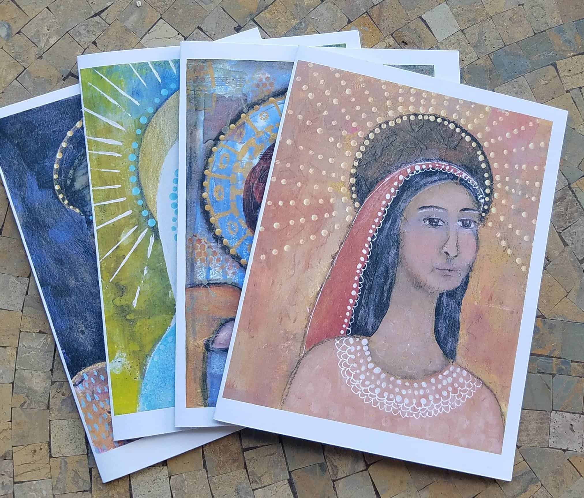 This Iconic - blank card set of 4 is made with love by Studio Patty D! Shop more unique gift ideas today with Spots Initiatives, the best way to support creators.