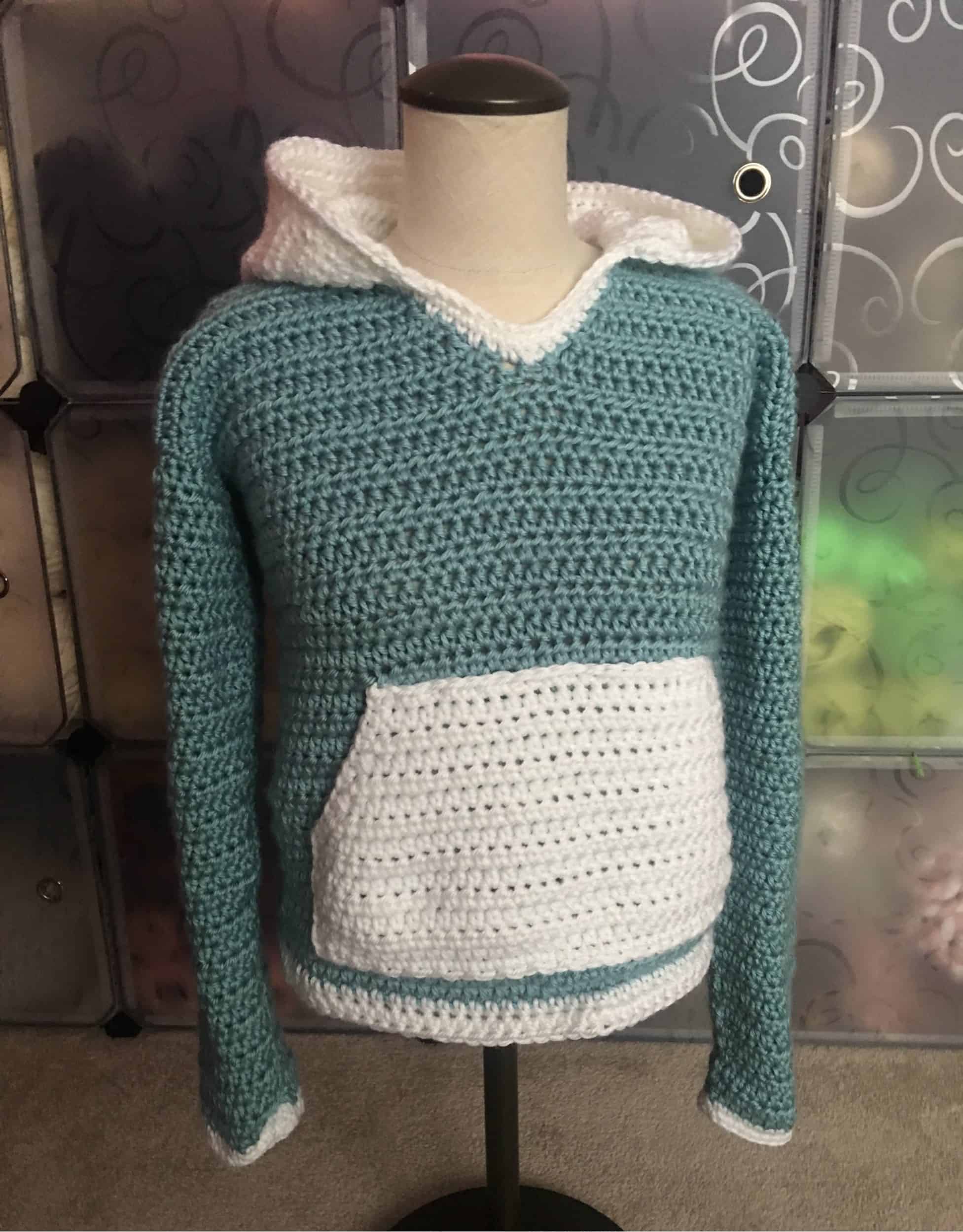 This Tiffany Chunky Hoodie - Size M is made with love by Classy Crafty Wife! Shop more unique gift ideas today with Spots Initiatives, the best way to support creators.