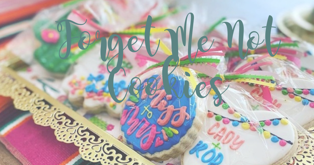 Hand Decorated Cookies for Every Occasion ~ Forget Me Not Cookies