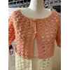 This Just Peachy Spring Cardi - S is made with love by Classy Crafty Wife! Shop more unique gift ideas today with Spots Initiatives, the best way to support creators.