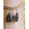 This Labradorite teardrop statement earrings sterling silver by Earth Karma is made with love by EARTH KARMA! Shop more unique gift ideas today with Spots Initiatives, the best way to support creators.