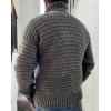 This Men’s Gray Cabled Sweater - L is made with love by Classy Crafty Wife! Shop more unique gift ideas today with Spots Initiatives, the best way to support creators.