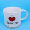 This I Heart Grandma Coffee Mug Cup 17 oz Beverage Ceramic Spectrum by Blue Sky Clayworks is made with love by Premier Homegoods! Shop more unique gift ideas today with Spots Initiatives, the best way to support creators.