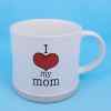 This I Heart Mom Coffee Mug Cup 17 oz Spectrum by Blue Sky Clayworks is made with love by Premier Homegoods! Shop more unique gift ideas today with Spots Initiatives, the best way to support creators.