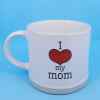 This I Heart Mom Coffee Mug Cup 17 oz Spectrum by Blue Sky Clayworks is made with love by Premier Homegoods! Shop more unique gift ideas today with Spots Initiatives, the best way to support creators.