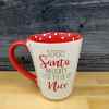 This Holiday Santa Saying Coffee Mug 17oz 455ml Embossed Christmas Cup Blue Sky is made with love by Premier Homegoods! Shop more unique gift ideas today with Spots Initiatives, the best way to support creators.