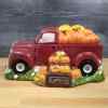 This Harvest Pumpkin Red Truck Cookie Candy Treat Jar Canister by Blue Sky Clayworks is made with love by Premier Homegoods! Shop more unique gift ideas today with Spots Initiatives, the best way to support creators.