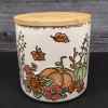 This Saddlebrook Farm Fall Harvest 4'' Canister and Lid with Sunflowers and Pumpkins is made with love by Premier Homegoods! Shop more unique gift ideas today with Spots Initiatives, the best way to support creators.