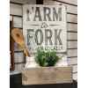 This Upcycled Farm To Fork Utensil Holder is made with love by Perfectly Imperfect Home Boutique! Shop more unique gift ideas today with Spots Initiatives, the best way to support creators.
