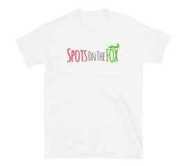 This Full-Color SOTF Logo Short Sleeve T-Shirt in White is made with love by Spots On The FOX! Shop more unique gift ideas today with Spots Initiatives, the best way to support creators.