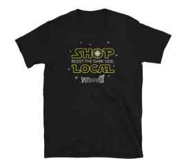 This SHOP LOCAL + RESIST THE DARK SIDE. is made with love by Spots On The FOX! Shop more unique gift ideas today with Spots Initiatives, the best way to support creators.