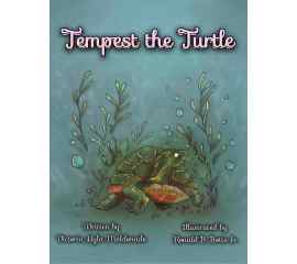 This Tempest the Turtle is made with love by Victoria J. Hyla (Author)/Victorious Editing Services! Shop more unique gift ideas today with Spots Initiatives, the best way to support creators.