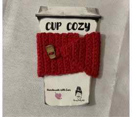 This Coffee Cup Cozy - Red is made with love by Classy Crafty Wife! Shop more unique gift ideas today with Spots Initiatives, the best way to support creators.