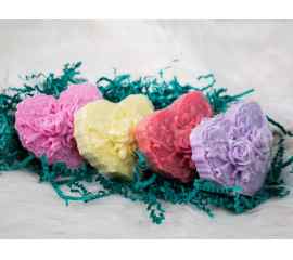 This Flowers and Lace Heart Soaps is made with love by Sudzy Bums! Shop more unique gift ideas today with Spots Initiatives, the best way to support creators.