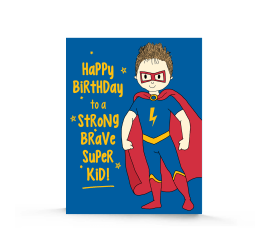 This Super Boy Birthday Card | Birthday Card for Boy is made with love by Stacey M Design! Shop more unique gift ideas today with Spots Initiatives, the best way to support creators.