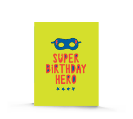 This Superhero Birthday Card | Superhero Mask Birthday Card is made with love by Stacey M Design! Shop more unique gift ideas today with Spots Initiatives, the best way to support creators.