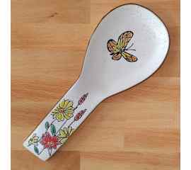 This Autumn Valley Flower Spoon Rest Ceramic by Blue Sky is made with love by Premier Homegoods! Shop more unique gift ideas today with Spots Initiatives, the best way to support creators.