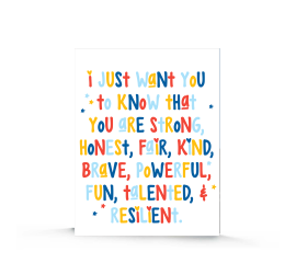 This Awesome Words Birthday Card is made with love by Stacey M Design! Shop more unique gift ideas today with Spots Initiatives, the best way to support creators.