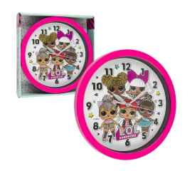This LOL Surprise! Wall Clock- Pink Analog Wall Clock 9 3/4 Inches is made with love by Premier Homegoods! Shop more unique gift ideas today with Spots Initiatives, the best way to support creators.