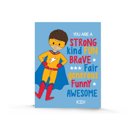 This Super Boy Birthday Card is made with love by Stacey M Design! Shop more unique gift ideas today with Spots Initiatives, the best way to support creators.