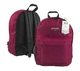 This East West Student School Backpack 16 Inch (41cm) Burgundy with Adjustable Straps is made with love by Premier Homegoods! Shop more unique gift ideas today with Spots Initiatives, the best way to support creators.