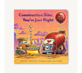 This Construction Site: You're Just Right is made with love by Harvey's Tales! Shop more unique gift ideas today with Spots Initiatives, the best way to support creators.