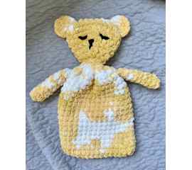This Sleepy Bear Baby Snuggy is made with love by Classy Crafty Wife! Shop more unique gift ideas today with Spots Initiatives, the best way to support creators.