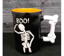 This Halloween Skeleton Bones Coffee Mug Beverage Tea Cup 21oz 621ml by Blue Sky is made with love by Premier Homegoods! Shop more unique gift ideas today with Spots Initiatives, the best way to support creators.