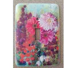 This Floral Infusion 2 - Single Switch Cover is made with love by Studio Patty D! Shop more unique gift ideas today with Spots Initiatives, the best way to support creators.