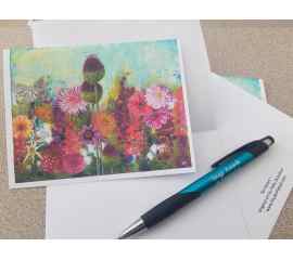 This Gratitude Garden - blank note cards is made with love by Studio Patty D! Shop more unique gift ideas today with Spots Initiatives, the best way to support creators.