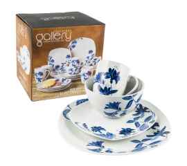 This Dinnerware Set 16 Piece by Tabletops Gallery Blue Star Flower Design Square is made with love by Premier Homegoods! Shop more unique gift ideas today with Spots Initiatives, the best way to support creators.