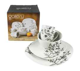 This Dinnerware 16 Piece Tabletops Gallery Gray Cherry Blossom Flower Casual Design is made with love by Premier Homegoods! Shop more unique gift ideas today with Spots Initiatives, the best way to support creators.