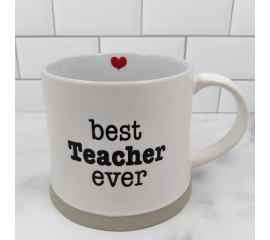 This Best Teacher Ever Coffee Mug Cup Blue Sky Spectrum 17oz Pen or Pencil Holder is made with love by Premier Homegoods! Shop more unique gift ideas today with Spots Initiatives, the best way to support creators.